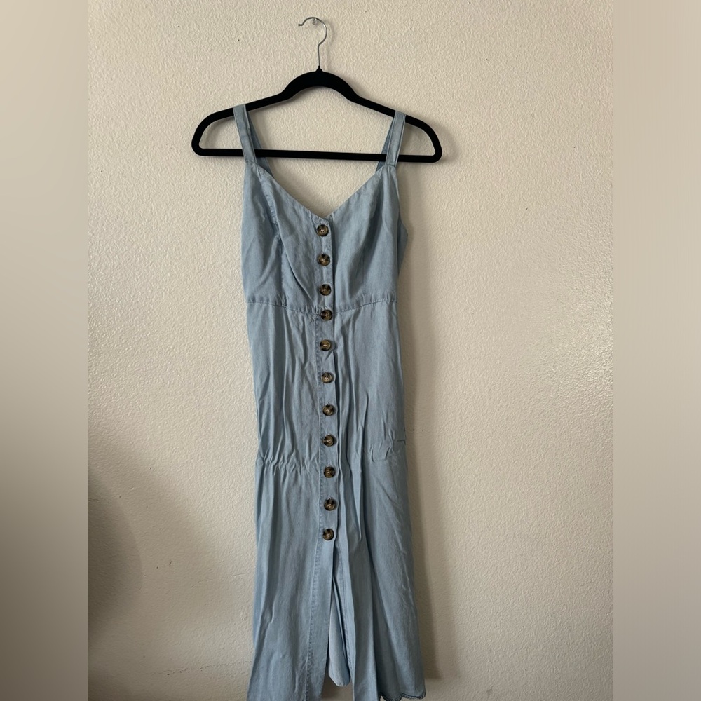 Midi Jean dress